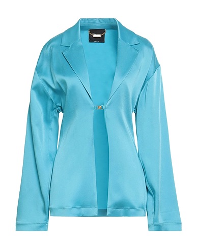 BLUMARINE Blazer Turquoise 71% Acetate, 27% Viscose, 2% Elastane