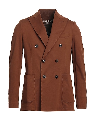 CIRCOLO 1901 Blazer Brown 97% Cotton, 3% Elastane