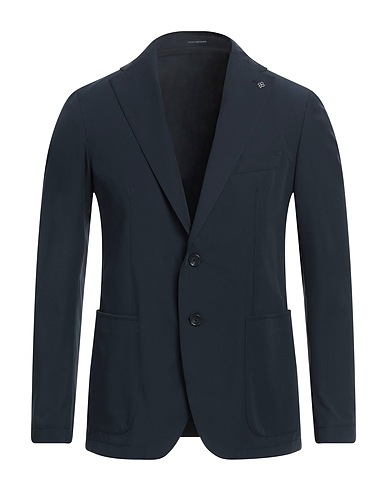 TAGLIATORE テーラードジャケット ミッドナイトブルー ナイロン 87% / ポリウレタン 13%