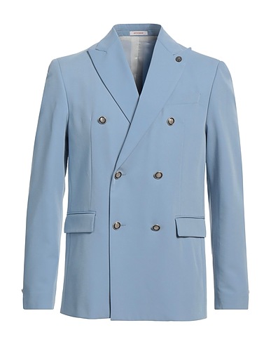 OFFICINA 36 Veste Bleu clair 71% Polyester, 23% Viscose, 6% Élasthanne
