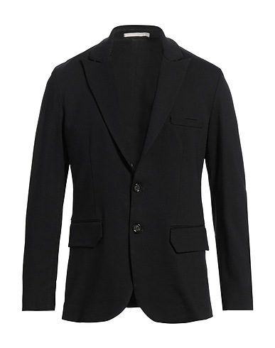 PAOLO PECORA Blazer Nero 67% Viscosa, 28% Poliammide, 5% Elastan