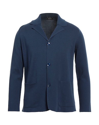 SVEVO Blazer Navy blue 100% Mako Cotton