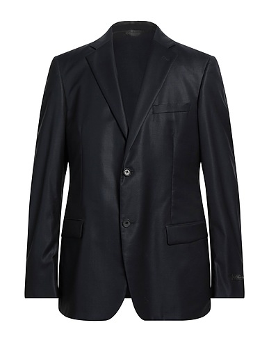 CALVIN KLEIN COLLECTION Blazer Midnight blue 100% Wool