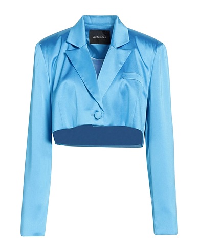 ACTUALEE Veste Bleu d'azur 100% Polyester