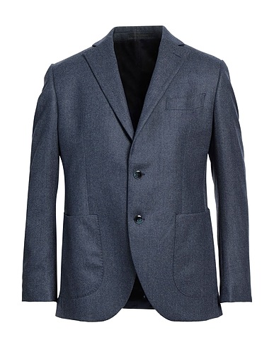 LUIGI BIANCHI Mantova Blazer BLU 100% Wool
