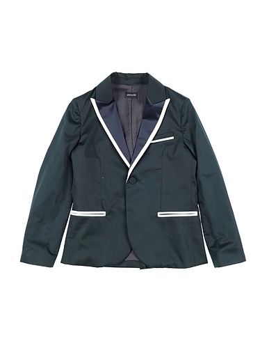 MONNALISA Blazer Blu notte 100% Cotone, Poliestere