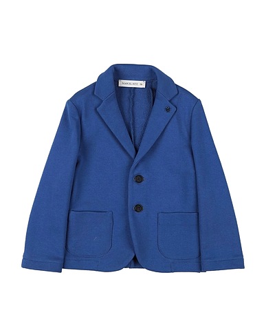 MANUEL RITZ Blazer Light blue 100% Cotton