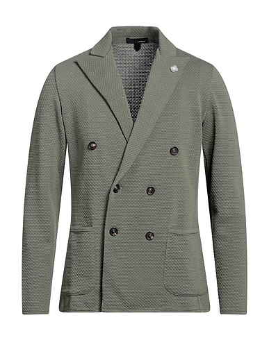 LARDINI Blazer Verde militare 100% Cotone