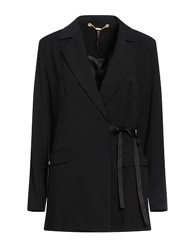 MANILA GRACE Blazer Black 93% Viscose, 7% Polyester