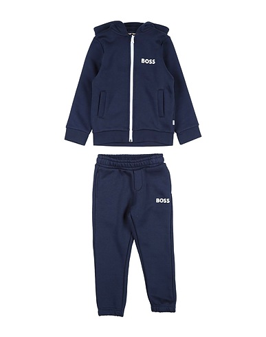 BOSS Tracksuit Midnight blue 87% Cotton, 13% Polyester, Elastane