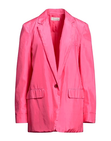 DRIES VAN NOTEN Blazer Fuchsia 50% Silk, 50% Cotton