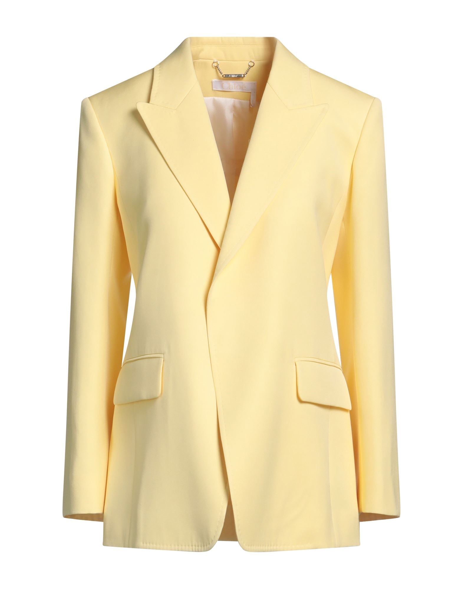 HARRIS WHARF LONDON Coats & Jackets | Yellow Women's Blazer HARRIS WHARF LONDON Coats & Jackets | Yellow Women's Blazer
