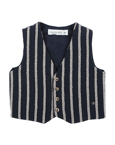MANUEL RITZ Waistcoat 52% Cotton, 48% Polyester