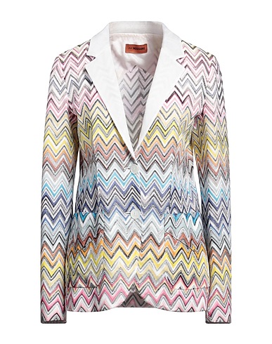 MISSONI Blazer White 65% Cotton, 35% Viscose