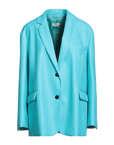 VICOLO Blazer Azure 55% Polyester, 45% Polyurethane
