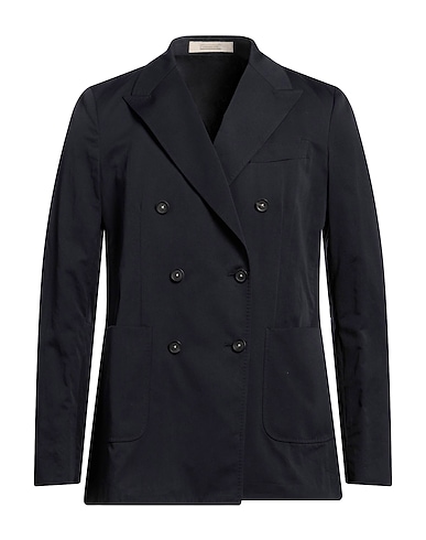 MASSIMO ALBA Blazer Midnight blue 82% Cotton, 18% Silk