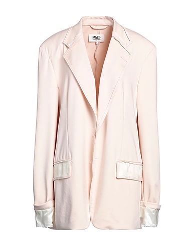 MM6 MAISON MARGIELA Blazer Light pink 70% Polyester, 30% Elastane