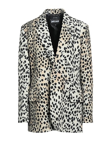 JUST CAVALLI Giacca Beige 87% Poliestere, 13% Elastan