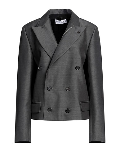 JW ANDERSON Jackett Braungrau 53% Viskose, 47% Wolle