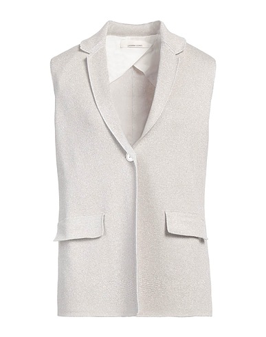 LIVIANA CONTI Blazer Light grey 72% Viscose, 28% Polyester