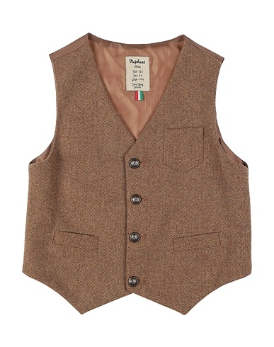 NUPKEET Waistcoat Sand 70% Polyester, 15% Viscose, 15% Wool