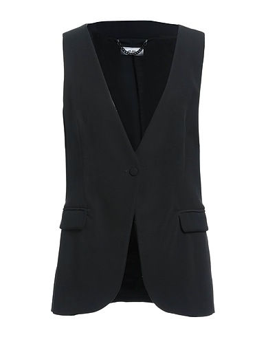 JIJIL Gilet Nero 90% Viscosa, 10% Poliammide