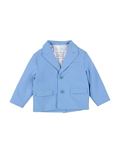 DANIELE ALESSANDRINI Blazer Light blue 37% Recycled PES, 37% PES - Polyethersulfone, 20% Rayon, 6% Elastane