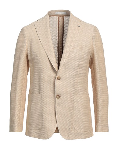 TAGLIATORE Blazer Cream 35% Linen, 35% Viscose, 30% Cotton
