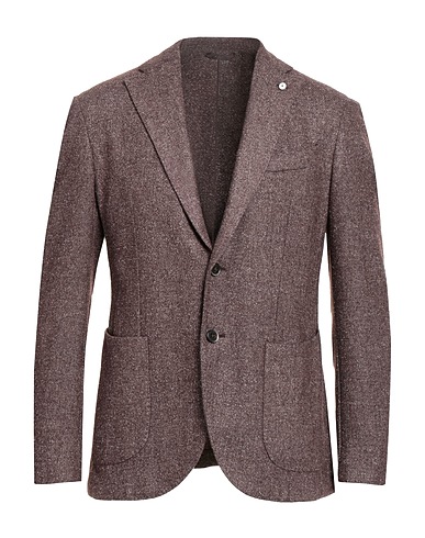 L.B.M. 1911 Blazer Brown 62% Wool, 20% Polyester, 10% Polyamide, 8% Acrylic