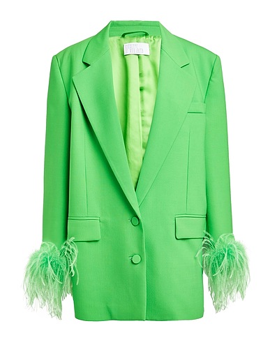 GIUSEPPE DI MORABITO Americana Verde 97% Lana, 3% Acrílico, Pluma