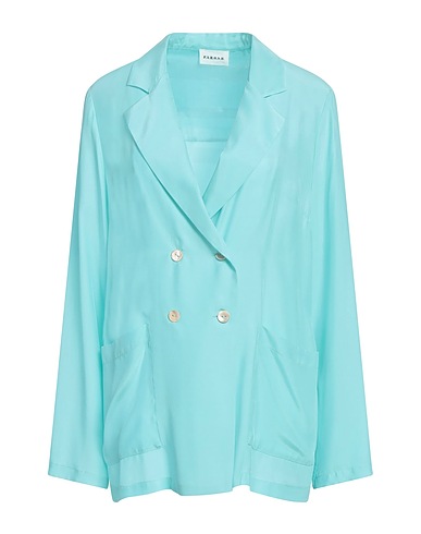 P.A.R.O.S.H. Blazer Turquoise 100% Silk