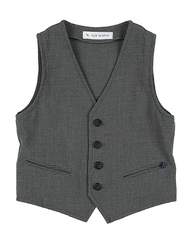 MANUEL RITZ Anzugweste Militärgrün 80% Polyester, 16% Viskose, 4% Elastan