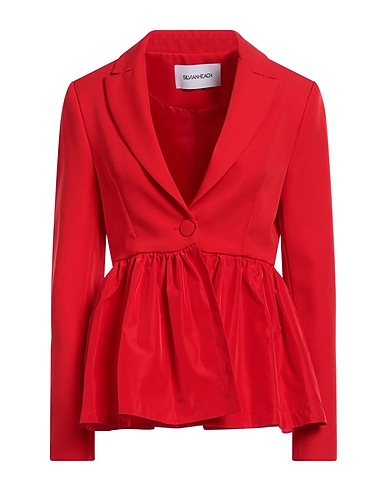 SILVIAN HEACH Blazer Red 90% Polyester, 10% Elastane