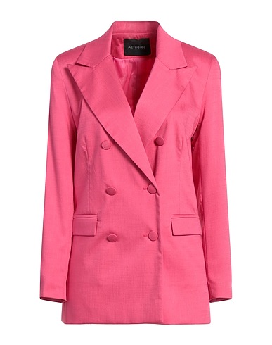 ACTUALEE Jackett Fuchsia 62% Viskose, 36% Polyester, 2% Elastan