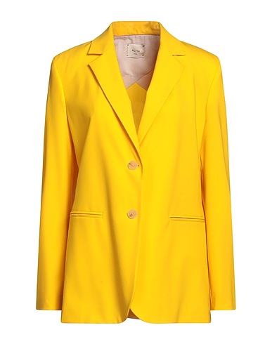 ALYSI Blazer Yellow 95% Virgin Wool, 5% Elastane