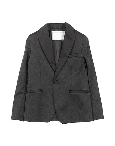 DANIELE ALESSANDRINI Blazer Black 50% Polyester, 41% Viscose, 9% Polyamide