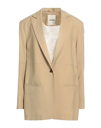 AERON Blazer Light brown 100% Wool