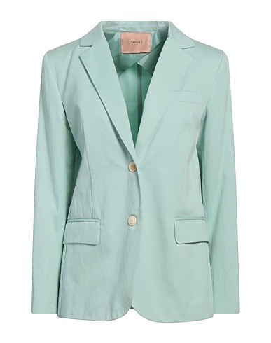 TWINSET Giacca Verde chiaro 84% Cotone, 16% Lino