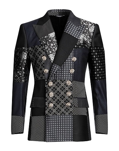 DOLCE&GABBANA Veste 53% Polyester, 21% Soie, 15% Coton, 11% Laine vierge