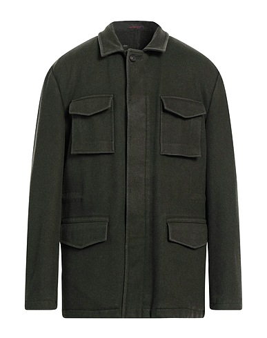 THE GIGI Jacket Military green 80% Virgin Wool, 20% Polyamide