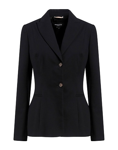 ROCHAS Blazer Black 96% Cotton, 4% Elastane