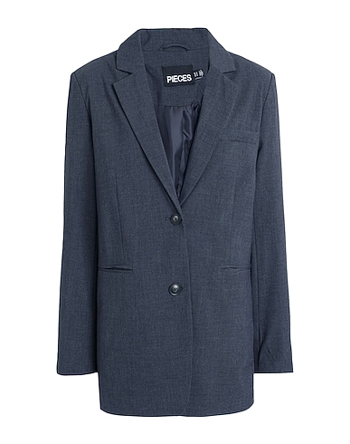 PIECES Blazer Lead 63% Polyester, 33% Viscose, 4% Elastane