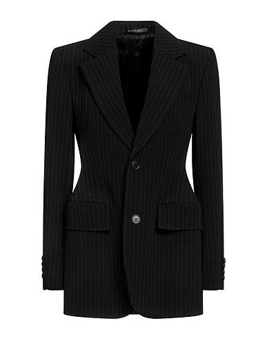 BALENCIAGA Blazer Black 99% Wool, 1% Elastane