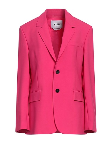 MSGM Blazer Fuchsia 96% Virgin Wool, 4% Elastane
