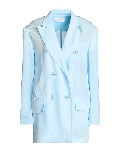 SPORTMAX Giacca Celeste 100% Viscosa