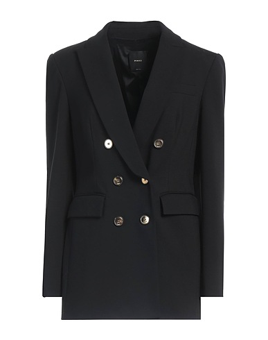 PINKO Blazer Black 65% Viscose, 30% Polyamide, 5% Elastane