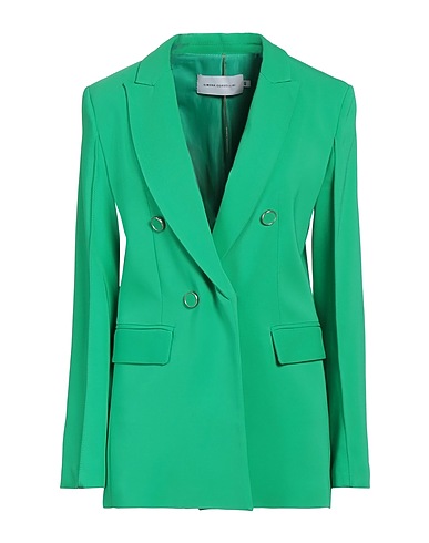 SIMONA CORSELLINI Blazer Green 96% Viscose, 4% Elastane