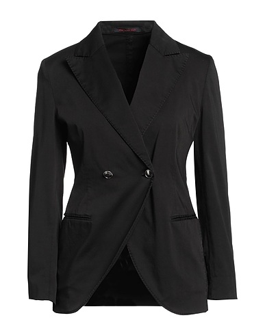 THE GIGI Blazer Black 94% Cotton, 4% Silk, 2% Elastane