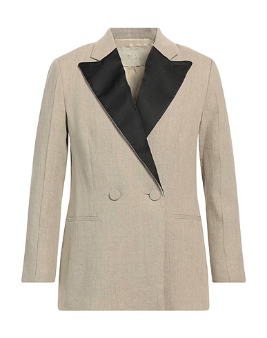 TELA-N° Giacca Beige 100% Lino