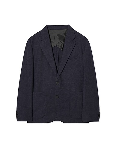 COS Blazer BLU NOTTE 100% Wool